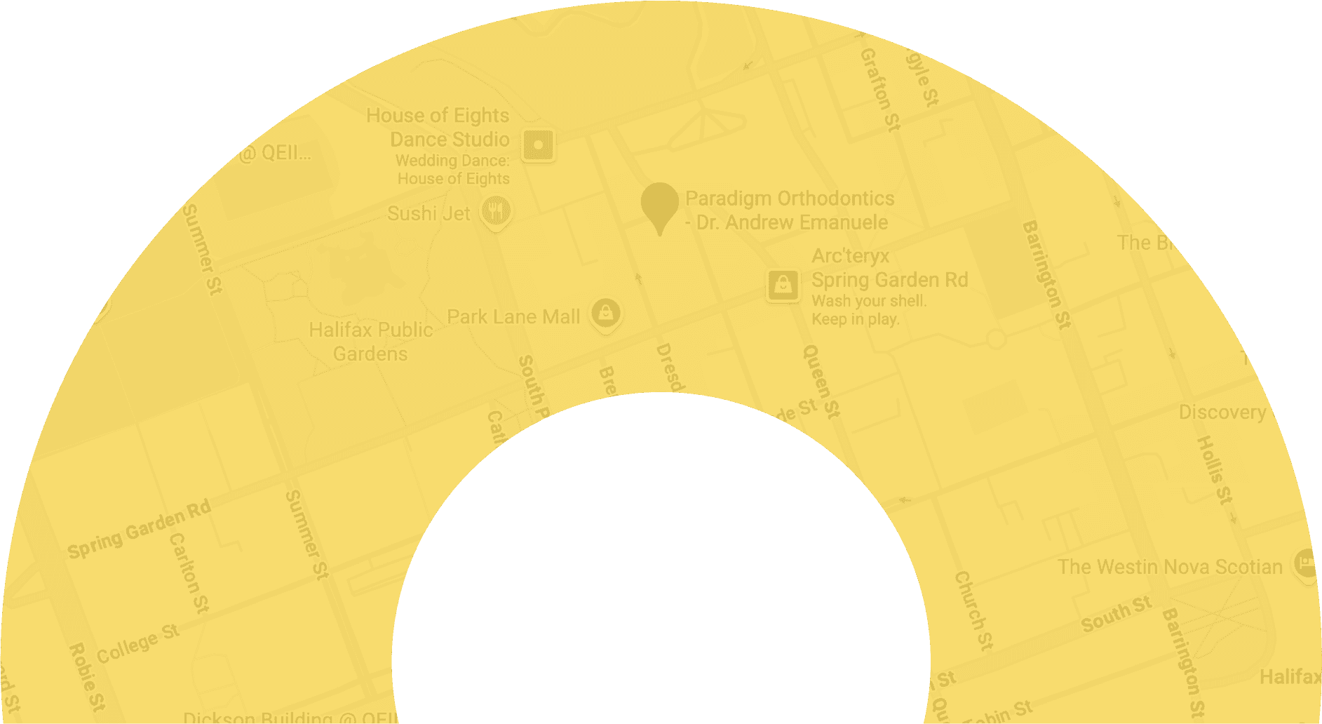 footer map